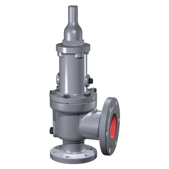 Предохранительный клапан серии Consolidated 1900 Dual Media -DM (двойная среда для жидкости и газа) с преимуществом эжекторной трубки 