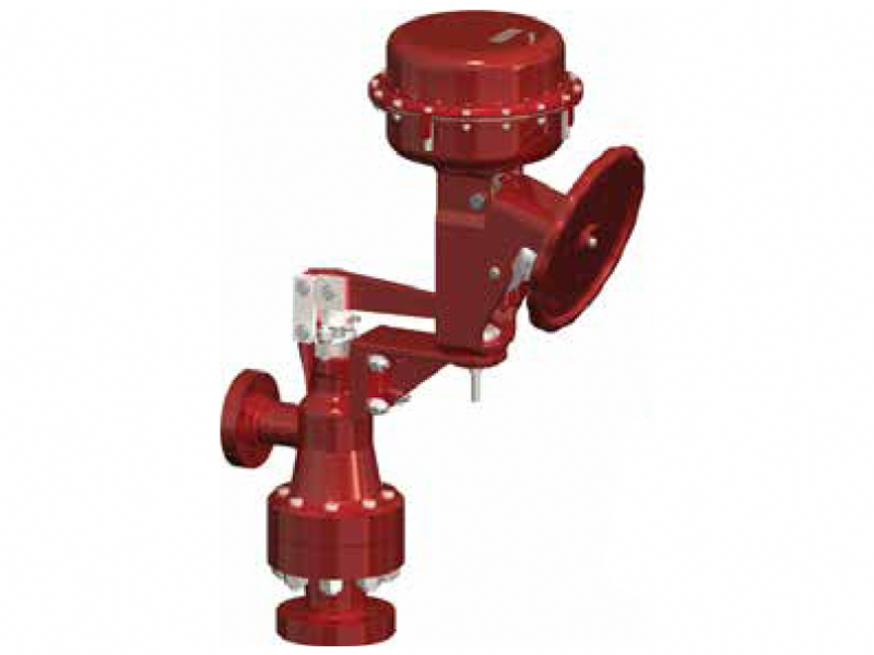 Многоступенчатый клапан высокого давления серии Masoneilan 77000 